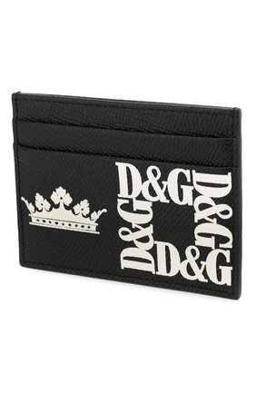 Мужской кожаный футляр для кредитных карт DOLCE & GABBANA черно-белого цвета по цене 15300 руб., арт. BP0330/AK443 | Фото 2 Мужской кожаный футляр для кредитных карт DOLCE & GABBANA черно-белого цвета, арт. BP0330/AK443 | Фото 2
