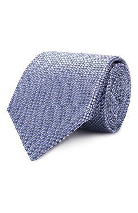 Мужской шелковый галстук CORNELIANI синего цвета по цене 11350 руб., арт. 83U302-9120312/00 | Фото 1 Мужской шелковый галстук CORNELIANI синего цвета, арт. 83U302-9120312/00 | Фото 1