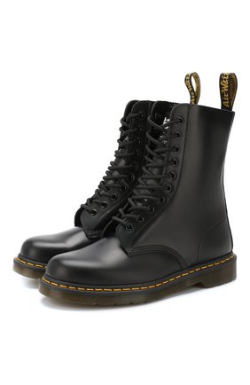 Кожаные ботинки Dr. Martens x Marc Jacobs | Фото №1 Кожаные ботинки Dr. Martens x Marc Jacobs | Фото №1