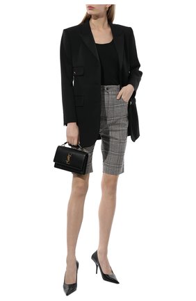 Женская хлопковая майка DOLCE & GABBANA черного цвета по цене 12750 руб., арт. F8K97T/FU7AV | Фото 2 Женская хлопковая майка DOLCE & GABBANA черного цвета, арт. F8K97T/FU7AV | Фото 2
