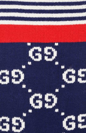 Детские хлопковые носки Gucci синего цвета, арт. 556636/4K111 в ЦУМ | Фото №2 Детские хлопковые носки Gucci синего цвета | Фото №2