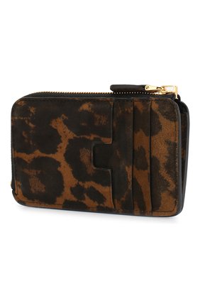 Мужской кожаный футляр для кредитных карт TOM FORD хаки цвета по цене 29950 руб., арт. Y0238T-CQ3 | Фото 2 Мужской кожаный футляр для кредитных карт TOM FORD хаки цвета, арт. Y0238T-CQ3 | Фото 2