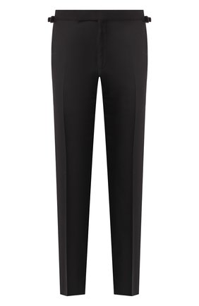 Мужской шерстяные брюки TOM FORD черного цвета по цене 85250 руб., арт. 522R97/610048 | Фото 1 Мужской шерстяные брюки TOM FORD черного цвета, арт. 522R97/610048 | Фото 1