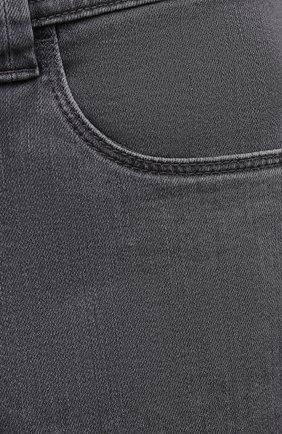 Мужские джинсы прямого кроя LORO PIANA серого цвета, арт. FAI0998 | Фото 5 (Силуэт М (брюки): Прямые; Кросс-КТ: Деним; Длина (брюки, джинсы): Стандартные; Материал внешний: Хлопок, Деним; Статус проверки: Проверено, Проверена категория)