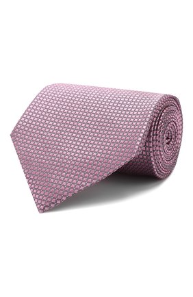 Мужской шелковый галстук ERMENEGILDO ZEGNA розового цвета по цене 18350 руб., арт. Z5D04/1XW | Фото 1 Мужской шелковый галстук ERMENEGILDO ZEGNA розового цвета, арт. Z5D04/1XW | Фото 1 (Принт: С принтом; Материал: Текстиль, Шелк; Статус проверки: Проверено)