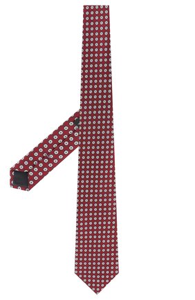 Мужской шелковый галстук ERMENEGILDO ZEGNA бордового цвета по цене 12950 руб., арт. Z5D07/1XW | Фото 2 Мужской шелковый галстук ERMENEGILDO ZEGNA бордового цвета, арт. Z5D07/1XW | Фото 2