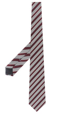 Мужской шелковый галстук ERMENEGILDO ZEGNA бордового цвета по цене 12950 руб., арт. Z5D10/1XW | Фото 2 Мужской шелковый галстук ERMENEGILDO ZEGNA бордового цвета, арт. Z5D10/1XW | Фото 2