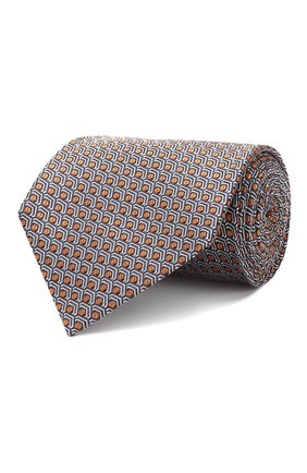 Мужской шелковый галстук ERMENEGILDO ZEGNA оранжевого цвета по цене 12950 руб., арт. Z5E24/1XW | Фото 1 Мужской шелковый галстук ERMENEGILDO ZEGNA оранжевого цвета, арт. Z5E24/1XW | Фото 1