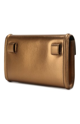 Женская золотая поясная сумка devotion Dolce & Gabbana, арт. BB6706/A1016 купить в ЦУМ | Фото №3 Поясная сумка Devotion Dolce & Gabbana золотая | Фото №3