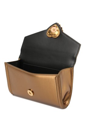 Женская золотая поясная сумка devotion Dolce & Gabbana, арт. BB6706/A1016 купить в ЦУМ | Фото №4 Поясная сумка Devotion Dolce & Gabbana золотая | Фото №4