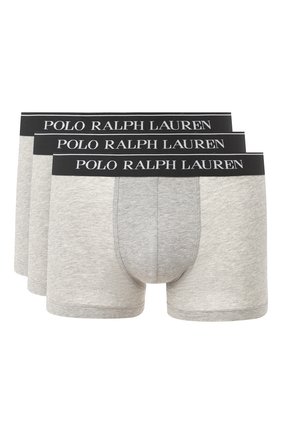 Мужские комплект из трех хлопковых боксеров POLO RALPH LAUREN серого цвета по цене 4395 руб., арт. 714513424/007 | Фото 1 Мужские комплект из трех хлопковых боксеров POLO RALPH LAUREN серого цвета, арт. 714513424/007 | Фото 1