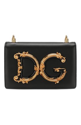 Женская сумка dg girls DOLCE & GABBANA черного цвета по цене 135000 руб., арт. BB6498/AZ801 | Фото 1 Женская сумка dg girls DOLCE & GABBANA черного цвета, арт. BB6498/AZ801 | Фото 1 (Материал: Натуральная кожа; Сумки-технические: Сумки через плечо; Женское Кросс-КТ: Вечерняя сумка; Ремень/цепочка: На ремешке; Размер: small; Статус проверки: Проверена категория)