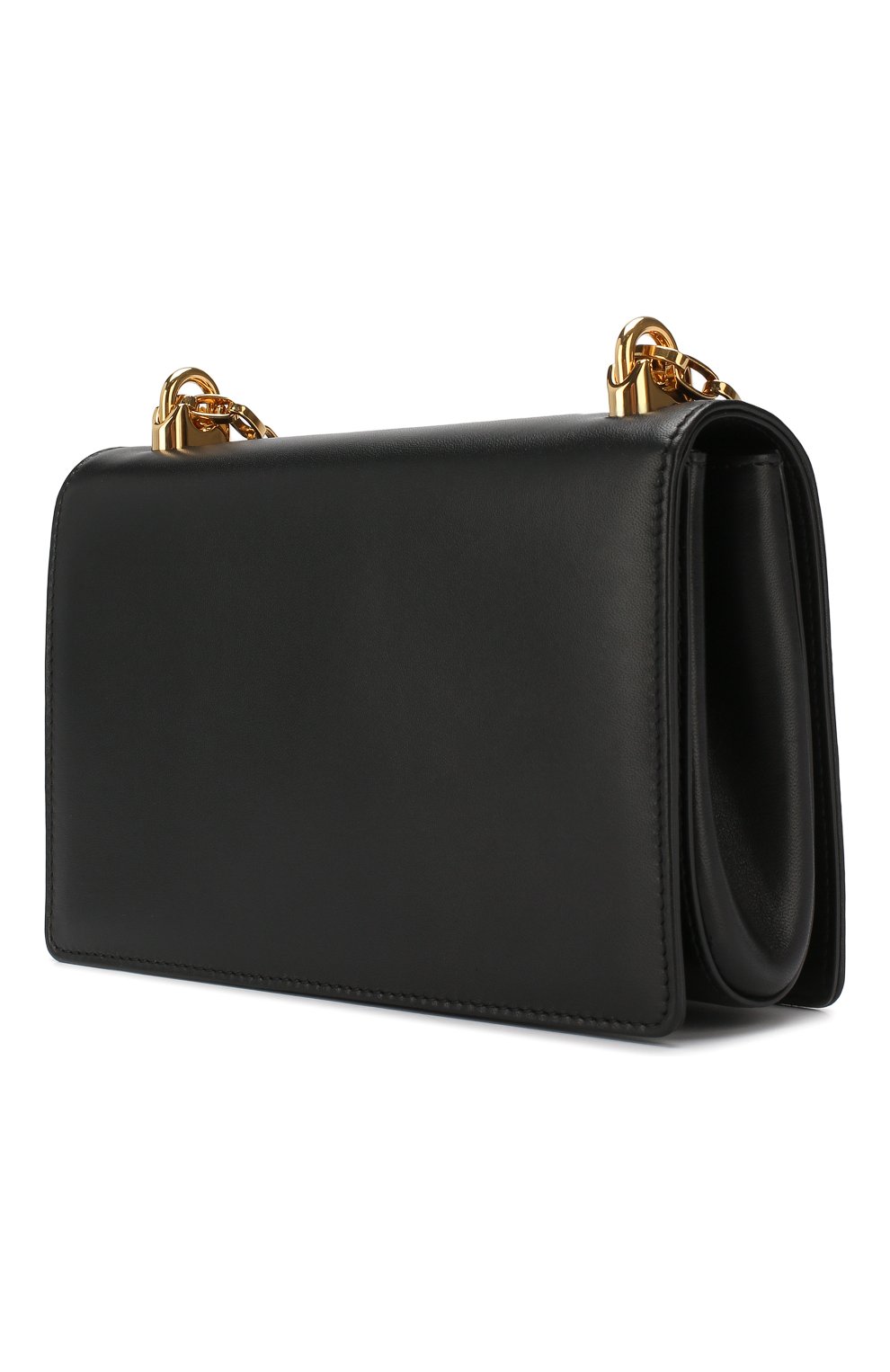 Женская сумка dg girls DOLCE & GABBANA черного цвета по цене 135000 руб., арт. BB6498/AZ801 | Фото 3 Женская сумка dg girls DOLCE & GABBANA черного цвета, арт. BB6498/AZ801 | Фото 3 (Женское Кросс-КТ: Вечерняя сумка; Сумки-технические: Сумки через плечо; Материал: Натуральная кожа; Ремень/цепочка: На ремешке; Размер: small; Статус проверки: Проверена категория)