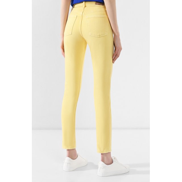 Джинсы-скинни Polo Ralph Lauren 211729806, цвет жёлтый, размер 44 - фото 4