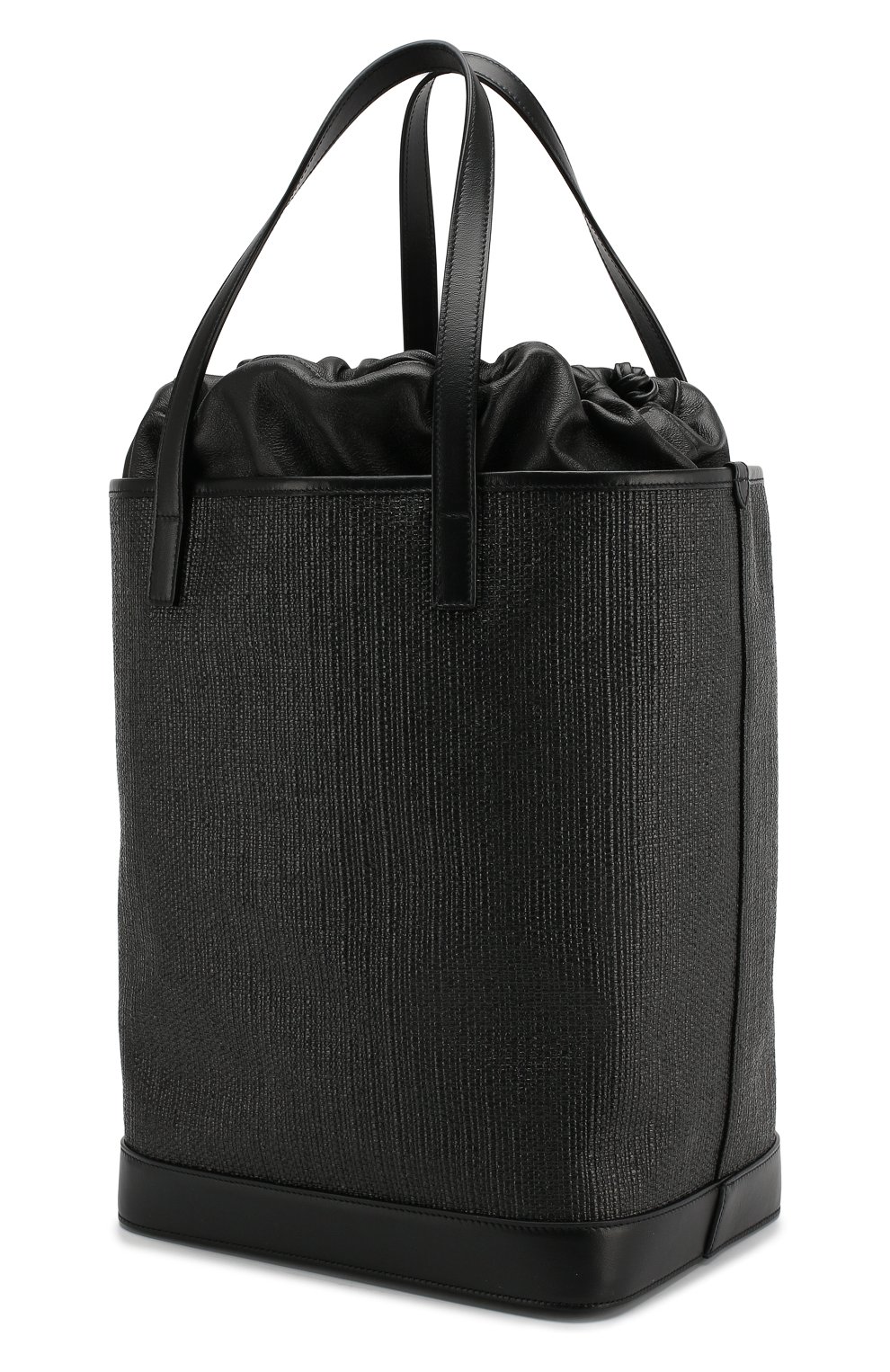 Женская сумка-шопер teddy SAINT LAURENT черного цвета по цене 116000 руб., арт. 551595/96W1E | Фото 3 Женская сумка-шопер teddy SAINT LAURENT черного цвета, арт. 551595/96W1E | Фото 3