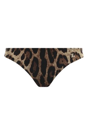 Женский плавки-бикини DOLCE & GABBANA коричневого цвета по цене 18400 руб., арт. 02A03J/FSGDM | Фото 1 Женский плавки-бикини DOLCE & GABBANA коричневого цвета, арт. 02A03J/FSGDM | Фото 1