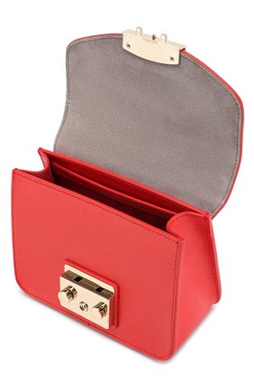 Женская сумка metropolis FURLA красная цвета, арт. BGZ7 купить в ЦУМ | Фото №4 Сумка Metropolis Furla красная цвета | Фото №4