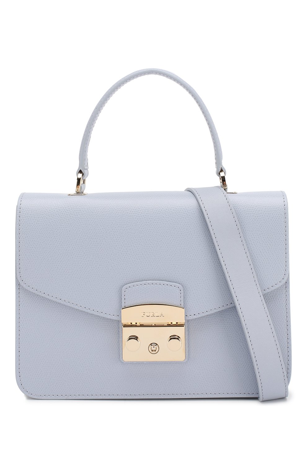 Женская сумка metropolis FURLA сиреневая цвета, арт. BLE8 купить в ЦУМ | Фото №6 Сумка Metropolis Furla сиреневая цвета | Фото №6