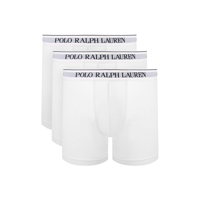 Комплект из трех хлопковых боксеров Polo Ralph Lauren 8187850