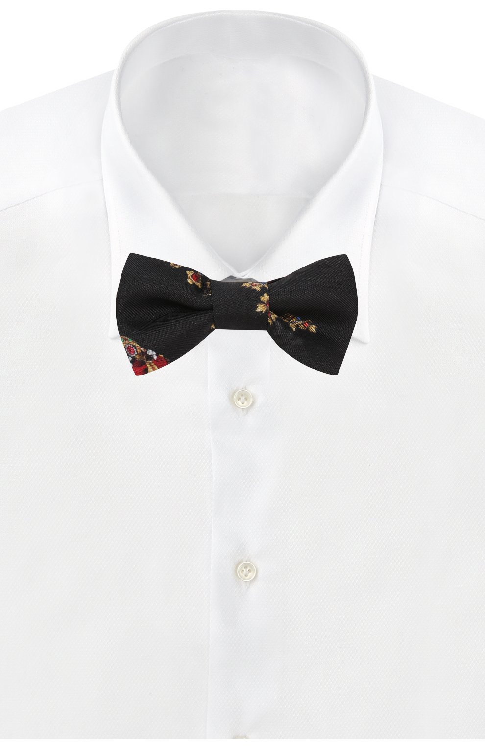 Детский шелковый галстук-бабочка DOLCE & GABBANA черного цвета по цене 8265 руб., арт. LB6A68/G0TAV | Фото 2 Детский шелковый галстук-бабочка DOLCE & GABBANA черного цвета, арт. LB6A68/G0TAV | Фото 2 (Материал: Текстиль, Шелк; Кросс-КТ: Галстук-бабочка; Статус проверки: Проверено, Проверена категория)