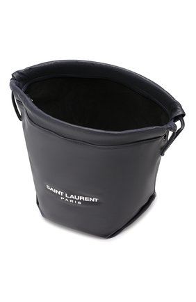 Женская сумка teddy SAINT LAURENT темно-синяя цвета, арт. 538447/0YP0E купить в ЦУМ | Фото №4 Сумка Teddy Saint Laurent темно-синяя цвета | Фото №4
