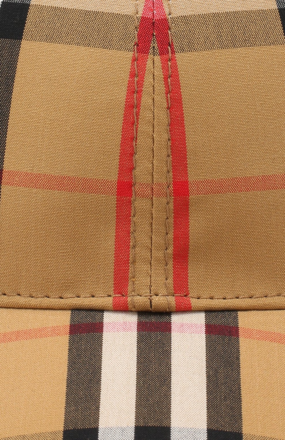 Женская хлопковая бейсболка BURBERRY бежевого цвета по цене 21200 руб., арт. 8006119 | Фото 3 Женская хлопковая бейсболка BURBERRY бежевого цвета, арт. 8006119 | Фото 3