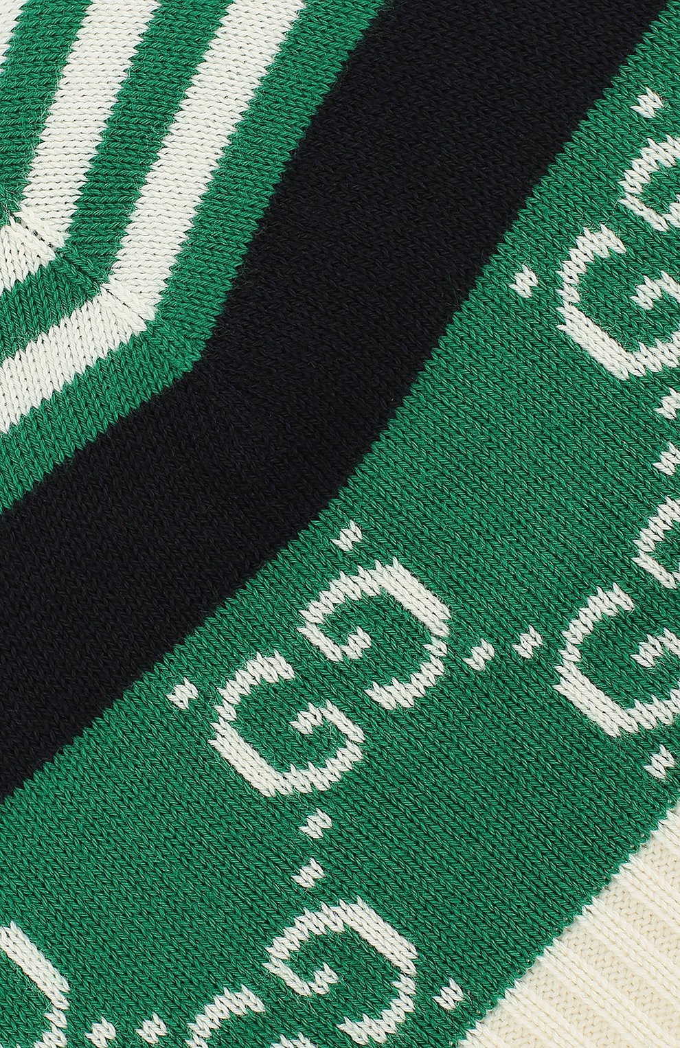 Хлопковая шапка Gucci зеленого цвета, арт. 556639/3K111 в ЦУМ | Фото №3 Хлопковая шапка Gucci зеленого цвета | Фото №3
