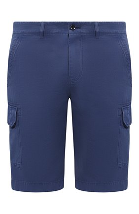 Мужские шорты из смеси хлопка и льна LORO PIANA синего цвета по цене 47150 руб., арт. FAI6469 | Фото 1 Мужские шорты из смеси хлопка и льна LORO PIANA синего цвета, арт. FAI6469 | Фото 1