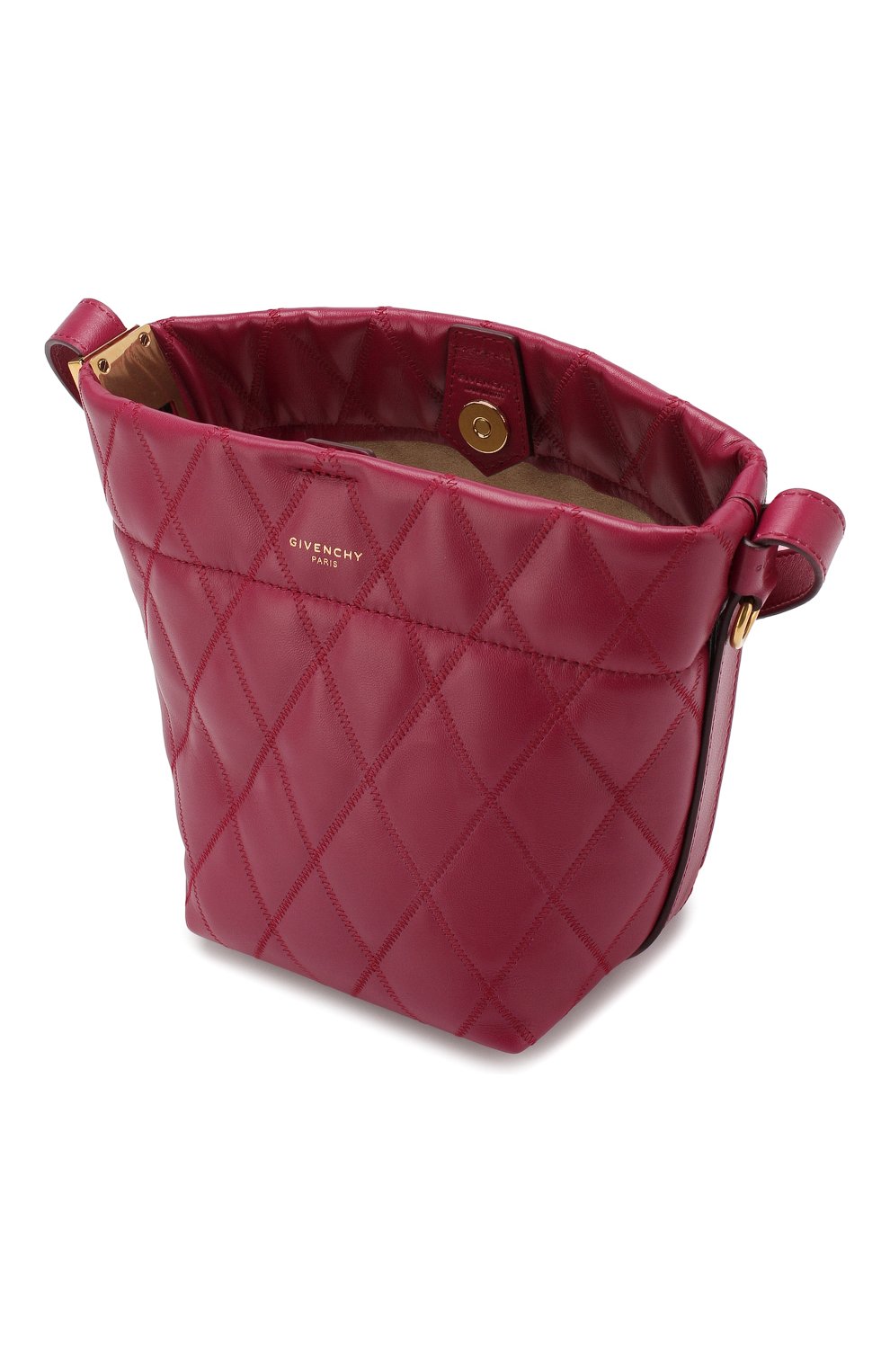 Женская сумка gv bucket mini GIVENCHY фиолетовая цвета, арт. BB506PB0DH купить в ЦУМ | Фото №4 Сумка GV Bucket mini Givenchy фиолетовая цвета | Фото №4