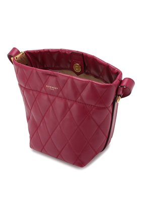 Женская сумка gv bucket mini GIVENCHY фиолетовая цвета, арт. BB506PB0DH купить в ЦУМ | Фото №4 Сумка GV Bucket mini Givenchy фиолетовая цвета | Фото №4