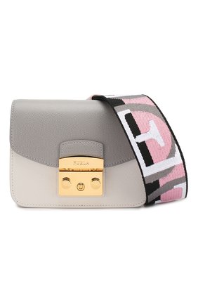 Женская сумка metropolis brava mini FURLA бежевая цвета, арт. BVO1 купить в ЦУМ | Фото №5 Сумка Metropolis Brava mini Furla бежевая цвета | Фото №5