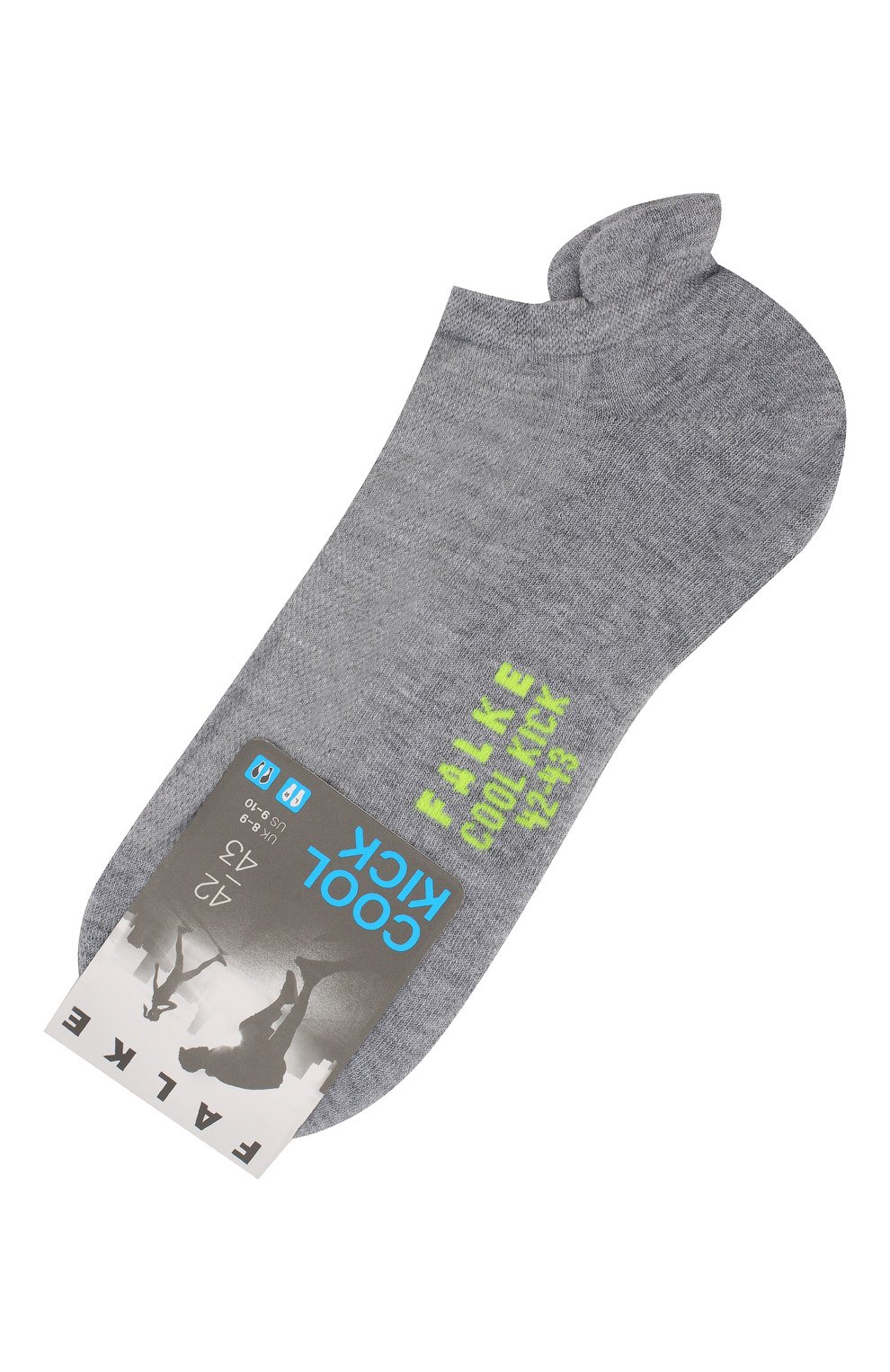 Мужские носки FALKE светло-серого цвета, арт. 16609 | Фото 1 (Кросс-КТ: бельё; Материал внешний: Синтетический материал; Статус проверки: Проверена категория)
