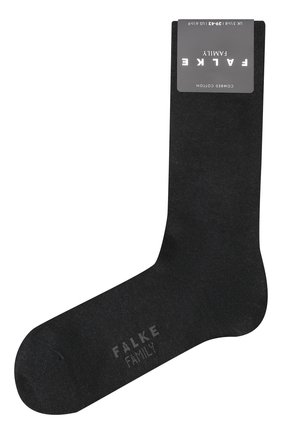 Мужские хлопковые носки family FALKE серого цвета по цене 1295 руб., арт. 14645 | Фото 1 Мужские хлопковые носки family FALKE серого цвета, арт. 14645 | Фото 1