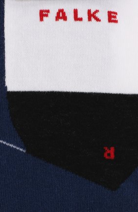 Мужские хлопковые носки FALKE синего цвета, арт. 14042 | Фото 2 (Кросс-КТ: бельё; Материал внешний: Хлопок; Статус проверки: Проверено, Проверена категория)