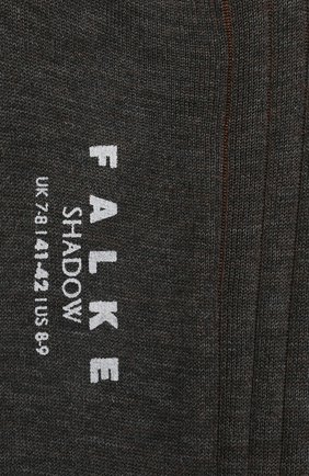 Мужские хлопковые носки shadow FALKE серого цвета по цене 1885 руб., арт. 14648 | Фото 2 Мужские хлопковые носки shadow FALKE серого цвета, арт. 14648 | Фото 2