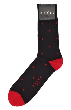 Мужские хлопковые носки FALKE красного цвета, арт. 13269 | Фото 1 (Материал внешний: Хлопок; Статус проверки: Проверено, Проверена категория; Кросс-КТ: бельё)