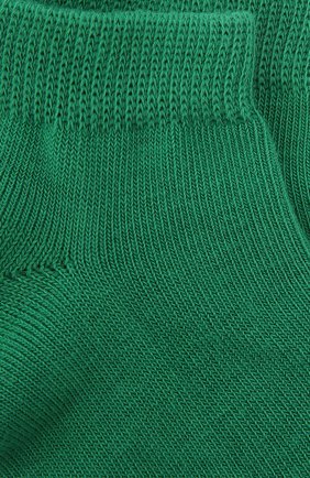 Детские хлопковые носки FALKE зеленого цвета, арт. 10631 | Фото 2 (Статус проверки: Проверена категория, Проверено; Материал: Текстиль, Хлопок; Кросс-КТ: Школьные аксессуары, Носки; Региональные ограничения белый список (Axapta Mercury): RU)