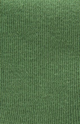 Детские хлопковые носки FALKE зеленого цвета, арт. 10645 | Фото 2 (Материал: Текстиль, Хлопок; Статус проверки: Проверено, Проверена категория; Кросс-КТ: Носки)