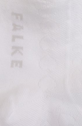 Детские хлопковые носки FALKE белого цвета, арт. 12140 | Фото 2 (Материал: Текстиль, Хлопок; Статус проверки: Проверено, Проверена категория; Кросс-КТ: Школьные аксессуары, Носки; Региональные ограничения белый список (Axapta Mercury): RU)