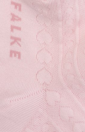 Детские хлопковые носки FALKE светло-розового цвета, арт. 12140 | Фото 2 (Материал: Хлопок, Текстиль; Статус проверки: Проверено, Проверена категория; Кросс-КТ: Школьные аксессуары, Носки; Региональные ограничения белый список (Axapta Mercury): RU)