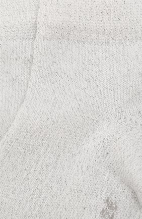 Детские носки FALKE светло-серого цвета, арт. 12154 | Фото 2 (Материал: Хлопок, Текстиль; Статус проверки: Проверено, Проверена категория; Кросс-КТ: Носки)