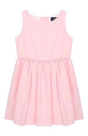 Детское хлопковое платье POLO RALPH LAUREN розового цвета по цене 14700 руб., арт. 311735965 | Фото 1 Детское хлопковое платье POLO RALPH LAUREN розового цвета, арт. 311735965 | Фото 1 (Материал внешний: Хлопок; Рукава: Короткие, Без рукавов; Статус проверки: Проверено, Проверена категория; Случай: Повседневный; Девочки Кросс-КТ: Платье-одежда; Ростовка одежда: 18 мес | 86 см, 3 года | 98 см, 4 года | 104 см)