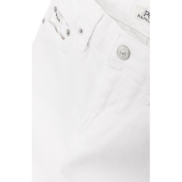 Укороченные джинсы с вышивкой Polo Ralph Lauren 313735341 Фото 3