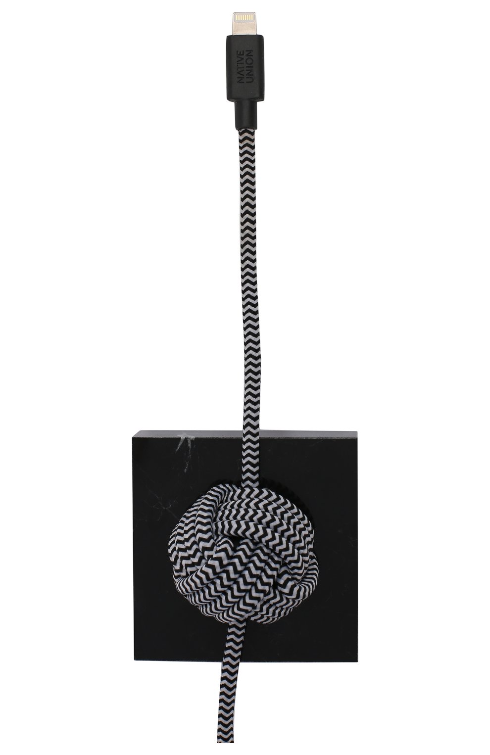 Кабель night cable lightning NATIVE UNION черного цвета по цене 10790 руб., арт. NC-L-LUX.T-BLK | Фото 2 Кабель night cable lightning NATIVE UNION черного цвета, арт. NC-L-LUX.T-BLK | Фото 2 (Статус проверки: Проверена категория)
