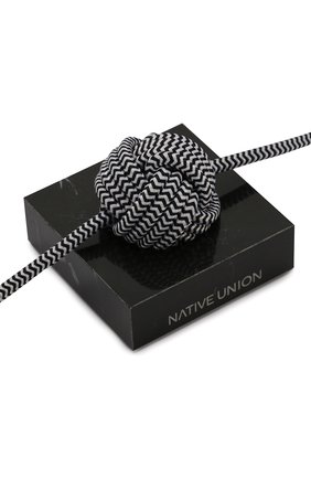 Кабель night cable lightning NATIVE UNION черного цвета по цене 10790 руб., арт. NC-L-LUX.T-BLK | Фото 3 Кабель night cable lightning NATIVE UNION черного цвета, арт. NC-L-LUX.T-BLK | Фото 3 (Статус проверки: Проверена категория)