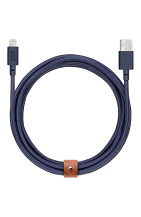 Кабель belt cable NATIVE UNION синего цвета, арт. BELT-L-MAR-3 | Фото 1 (Региональные ограничения белый список (Axapta Mercury): RU; Статус проверки: Проверена категория)