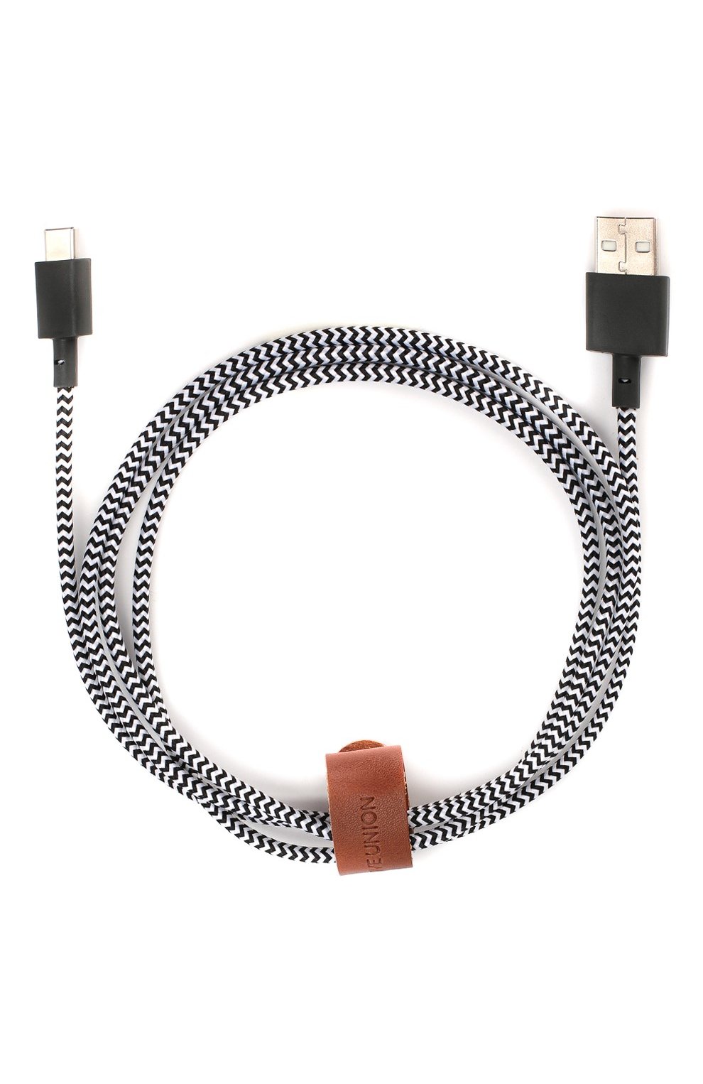 Кабель belt cable NATIVE UNION разноцветного цвета, арт. BELT-AC-ZEB | Фото 1 (Региональные ограничения белый список (Axapta Mercury): RU; Статус проверки: Проверена категория)