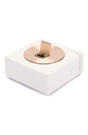Подставка для iphone с кабелем NATIVE UNION белого цвета по цене 14290 руб., арт. DOCK+-IP-MB-WHT | Фото 1 Подставка для iphone с кабелем NATIVE UNION белого цвета, арт. DOCK+-IP-MB-WHT | Фото 1 (Статус проверки: Проверена категория)