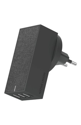 Сетевое зарядное устройство smart charger NATIVE UNION серого цвета, арт. SM4-GRY-FB-INT | Фото 1 (Статус проверки: Проверена категория; Региональные ограничения белый список (Axapta Mercury): RU)