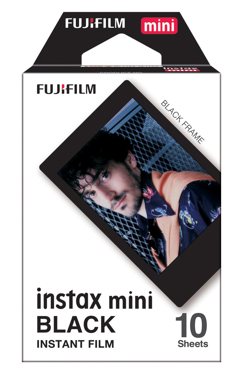 Фотопленка fujifilm instax mini black INSTAX черного цвета, арт. 4547410341300 | Фото 1 (Региональные ограничения белый список (Axapta Mercury): RU)